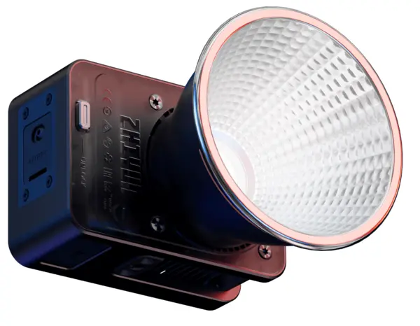 Zhiyun Molus X60 COB Light Lampa LED 60W, Bi-Color 2700K-6500K, 2680 lux, CRI 95, Ultra-compacta 313g, Racire DynaVort MKII