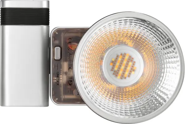 Zhiyun Molus X60 RGB Pro Lampa LED RGB, 60W, Full Color 2700K-6500K, 2010 lux, Mini Reflector, 2 x Battery Grip, Mini softbox