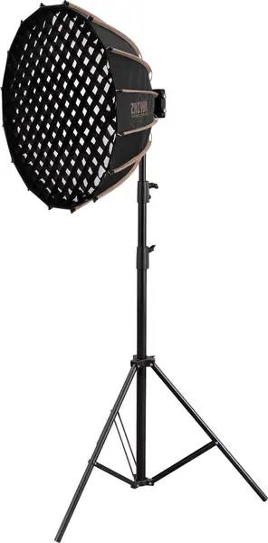 Zhiyun Softbox Parabolic 60cm, Montura Bowens, Quick Setup 16 Tije, Include Grid si Difuzii, Pentru Molus G60 si X100, 60D