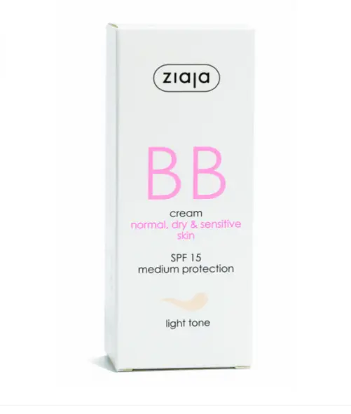 Ziaja Crema BB SPF15 ten normal-uscat nuanta light 50 ml
