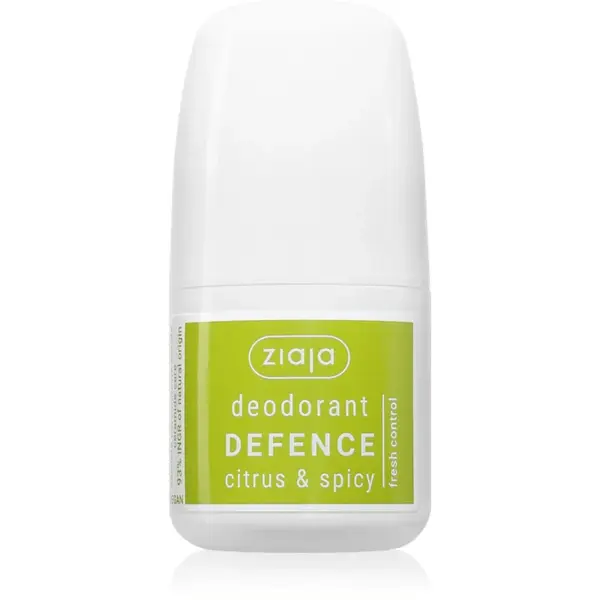 Ziaja Deodorant Defence deodorant roll-on parfum Citrus & Spicy 60 ml