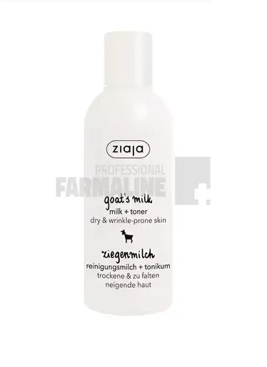 Ziaja Goat's Milk Lapte demachiant si tonic 200 ml