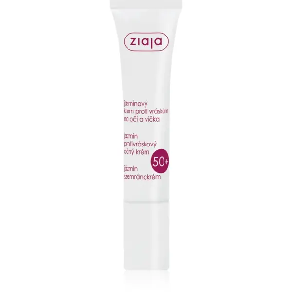 Ziaja Jasmine crema antirid pentru zona ochilor 50+ 15 ml