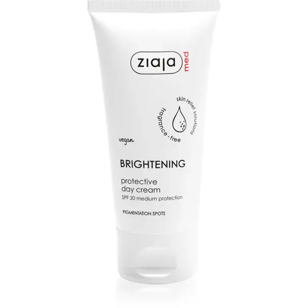 Ziaja Med Brightening Care crema protectiva impotriva petelor pigmentare SPF 20 50 ml