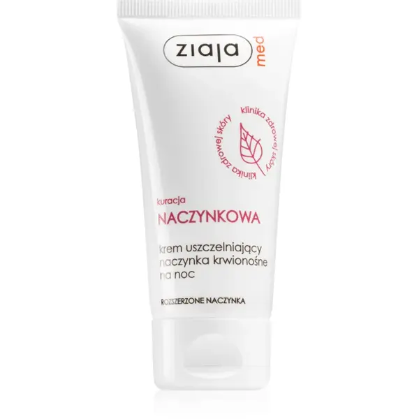 Ziaja Med Dilated Capillaries crema de noapte de restaurare pentru a preveni formarea de noi capilare extinse 50 ml