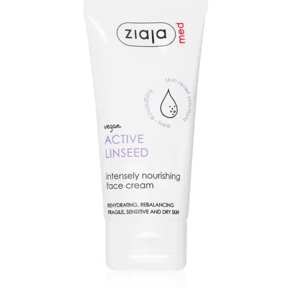 Ziaja Med Linseed Crema de fata Hrănitoare pentru zi și noapte 50 ml