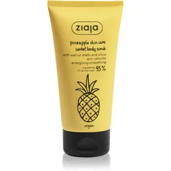 Ziaja Pineapple crema de corp hidratanta cu efect exfoliant