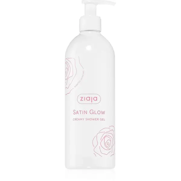 Ziaja Satin Glow Creamy Shower Gel gel cremos pentru dus 390 ml