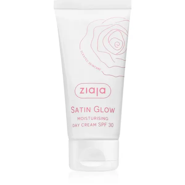 Ziaja Satin Glow Moisturising Day Cream crema de zi hidratanta SPF 30 50 ml
