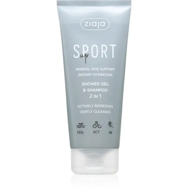 Ziaja Sport Up Shower Gel & Shampoo gel de dus si sampon 2in1 200 ml