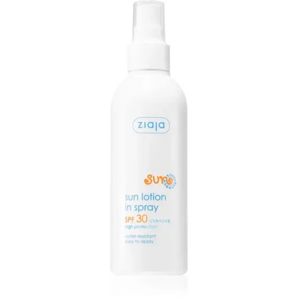 Ziaja Sun lapte bronzant cu pulverizator SPF 30 170 ml