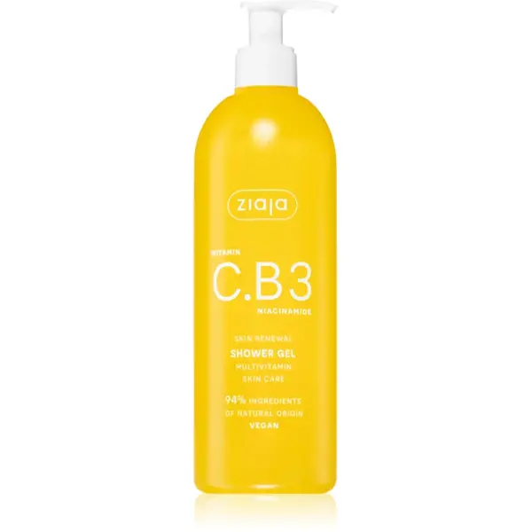Ziaja Vitamin C.B3 Niacinamide gel de dus revigorant 400 ml