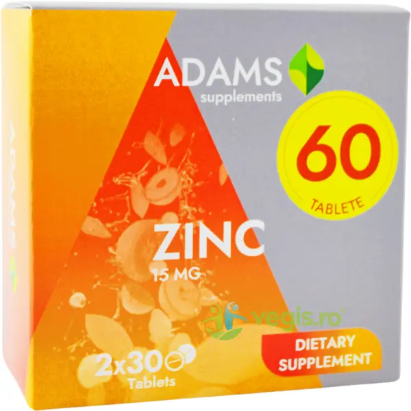 Zinc 15mg 30tb+30tb