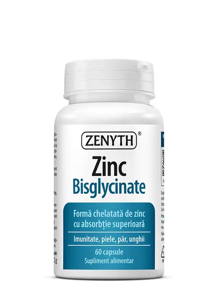 Zinc Bisglycinate, 60 capsule, Zenyth