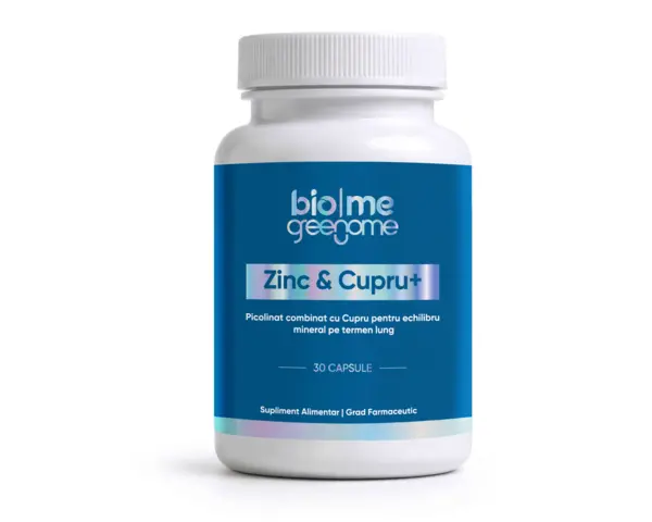 Zinc & Cupru+, 30 capsule - Default Title