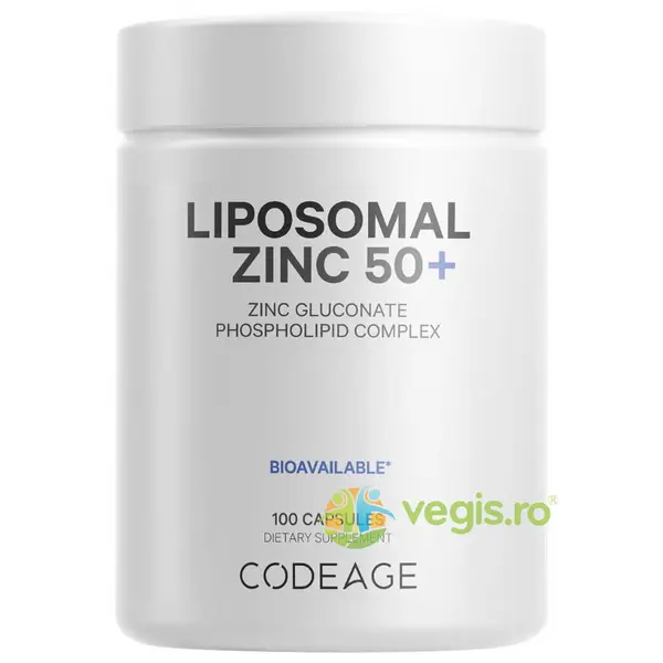 Zinc Lipozomal 50+ Complex de Fosfolipide 100cps