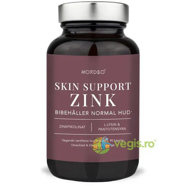 Zinc Skin Support (Suport pentru Sanatatea Pielii) 90cps