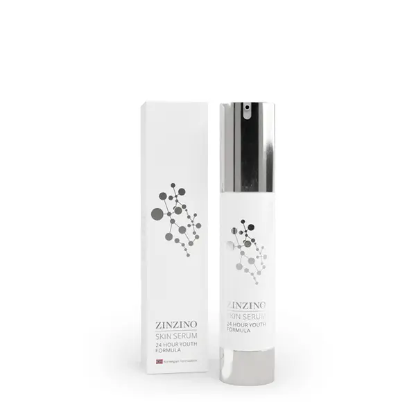 Zinzino Skin Serum cu acțiune de 24 de ore pentru față și gât reduce liniile fine și ridurile 50 ml