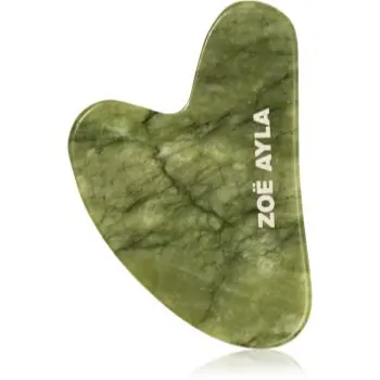 Zoë Ayla Luxurious Jade Gua Sha Therapy Tool accesoriu de masaj