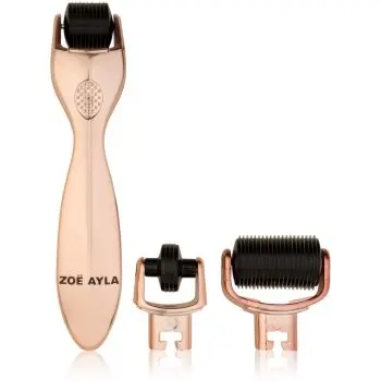Zoë Ayla Micro-Needling Derma Roller Set aplicator cu micro-ace pentru fata si corp