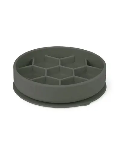 ZOLUX Bol hranire lenta caini, silicon M gri
