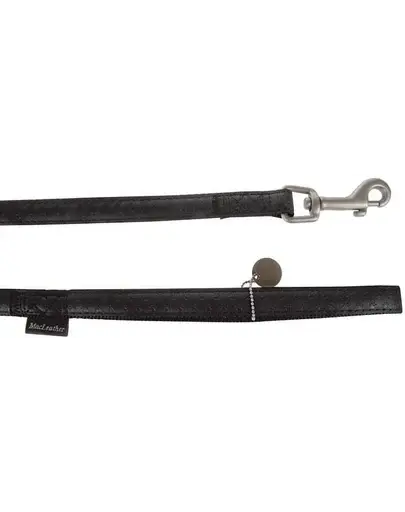 ZOLUX Mac Lesa caine, din piele ecologica 15 mm / 1.2 M negru