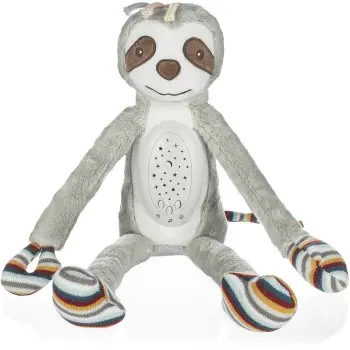 Zopa Plush Sleepy Toy with Projector and Melodies Raccoon proiector cu melodie
