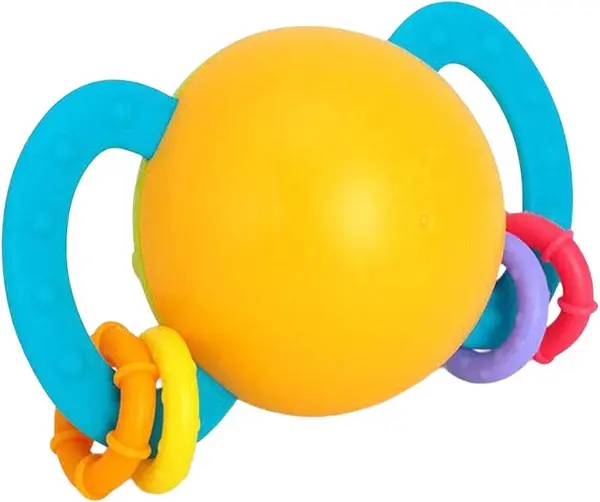 Zornăitoare pentru bebeluși și jucărie de dentiție Hola Toys - Ring Rings