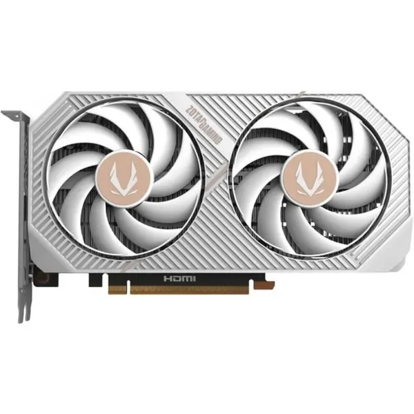 Zotac Placa video Zotac Gaming Nvidia GeForce RTX 5050 Twin Edge OC, 8 GB GDDR6, 128-bit, Alb