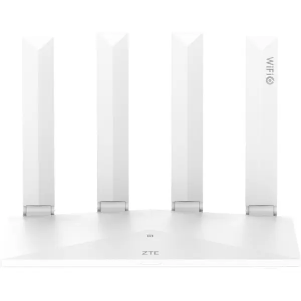 ZTE Router Wireless ZTE Gigabit T3000W, Dual-Band, WiFi 6, Dual - Core Qualcomm, Alb