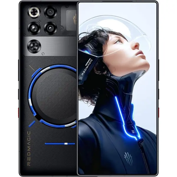 ZTE Telefon mobil Nubia Redmagic 11 Pro 144Hz Gaming, 16GB RAM, 512GB ROM, Snapdragon 8 Elite Gen 5, 6.85 AMOLED Full Screen, Dual-Sim, Nightfreeze
