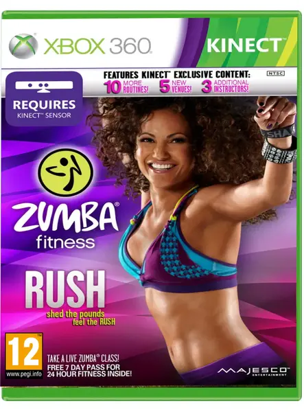 Zumba Fitness Rush Xbox 360
