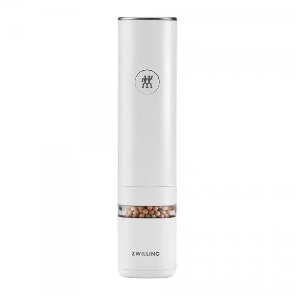 Zwilling Rasnita electrica de condimente Zwilling, plastic, 5 x 5 x 20 cm, Alb