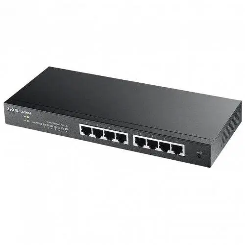 ZyXEL Switch Zyxel GS1900-8HP, 8 Porturi, Gigabit, Smart Managed, PoE