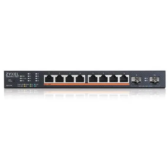 ZyXEL Switch Zyxel XMG1915-10EP-EU0101F, 8 porturi, 2.5 GbE, 2 SPF+, 130W, Hybrid